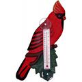 Songbird Essentials Cardinal on Branch Small Window Thermometer SE2170701